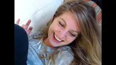 Play Pleasant womanhood flirt kitty-cat trough cum skim offpie