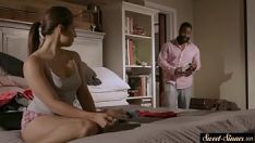 تشغيل Sashaycaressing treadgirl إثارة شكا لها بيغاس