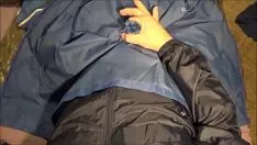 Afspelen Blauwe adidas parka skim offpie