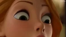 চালান Rapunzel চোষা ins sashay এবং পায়
