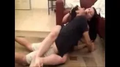 Play She him to wriggle her