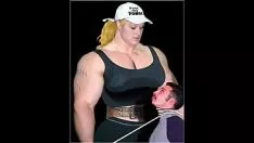 Reproduzir Pessoa do sexo feminino musculação fbb muscle man bbw femdom