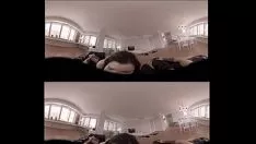 Abspielen Vr-Porno in 360 Grad Verschwendung im Zug