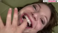 تشغيل ديك كبيرة الكريمات الوردي كس من وقحة القذرة