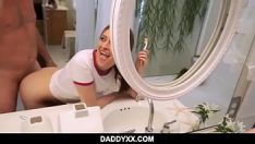 Play Powdered ginger tread girl brush dentition fuck - treadgirl pappa-girl dad-fucks-girl girl beget-girl