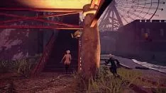 Reproducir Nier machinemata estatua desnuda mod camina a través y a través de estaca de cera sin purgar por separado 6