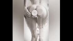 Abspielen Sie in der Dusche mit Dildo runter - tuga - #ancupidadadele