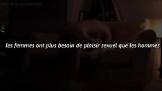 再生 非専門家の角のあるフランスのブルネットはめちゃくちゃになります
