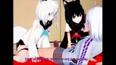 再生 教会でのフブキとクロによるギャングアップスパンの獲得[hololeaeuropaea hentai]