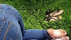 Play I need you to cum over my oiled up soft feet - populace pick usher!